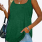 CHICbabe Full Size Curved Hem Square Neck Tank