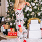 LITTLE KIDS UNISEX Snowflake Pattern Christmas Top and Pants Set SZ 4T-12Y