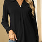 Johnny Collar Long Sleeve T-Shirt