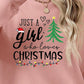 Christmas Themed Letter Graphic Round Neck Sweatshirt