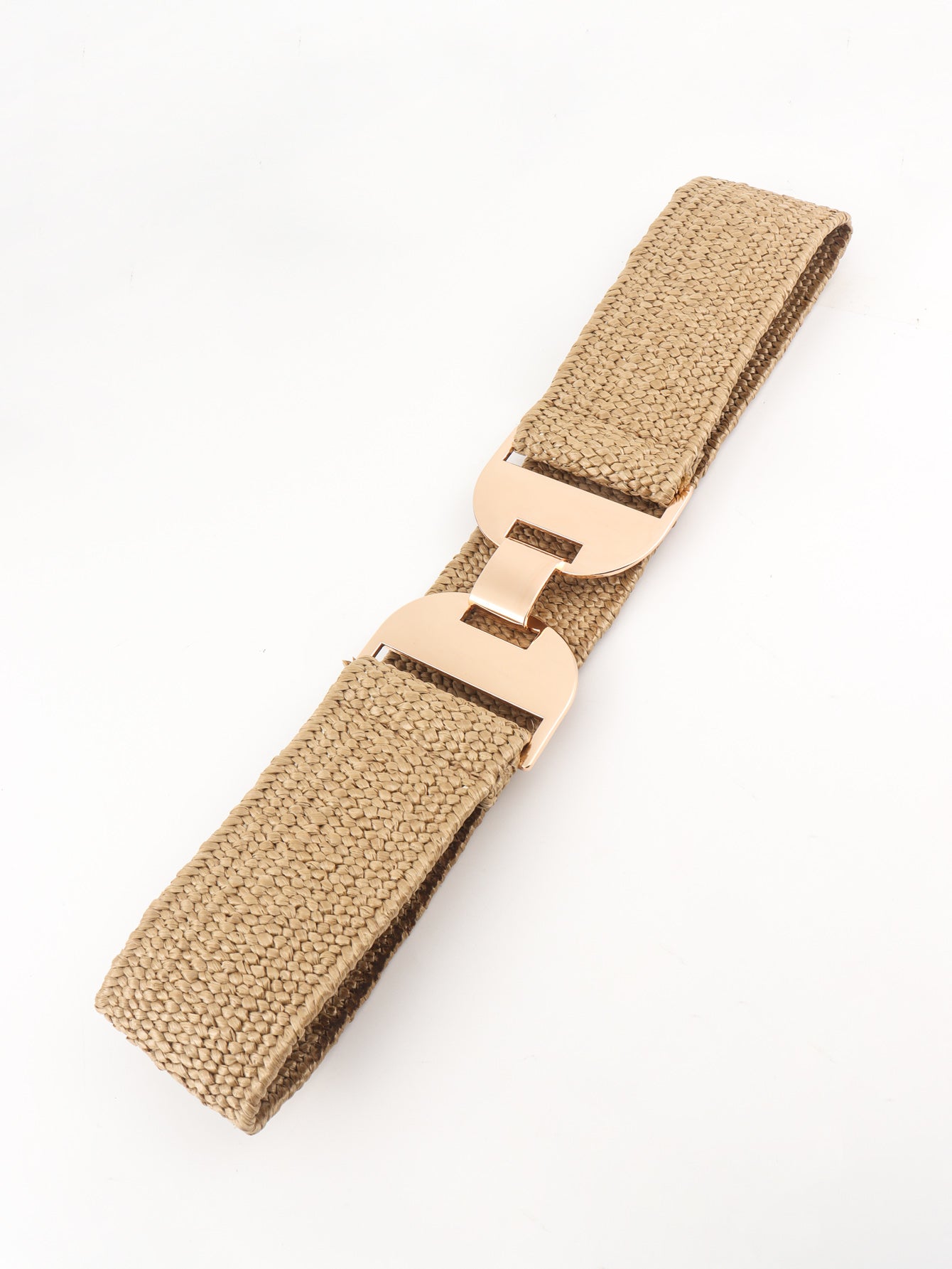 Women's Alloy Buckle Elastic Belt