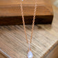 Moonstone Teardrop Pendant Necklace