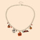 Halloween Charm Bracelet and Necklace Set