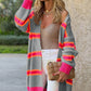Ribbed Long Sleeve Cardigan