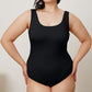 Basic Bae Full Size Square Neck Sleeveless Bodysuit