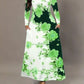 Pocketed Printed Long Sleeve Dress