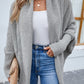 SkyMarie Open Front Long Sleeve Cardigan