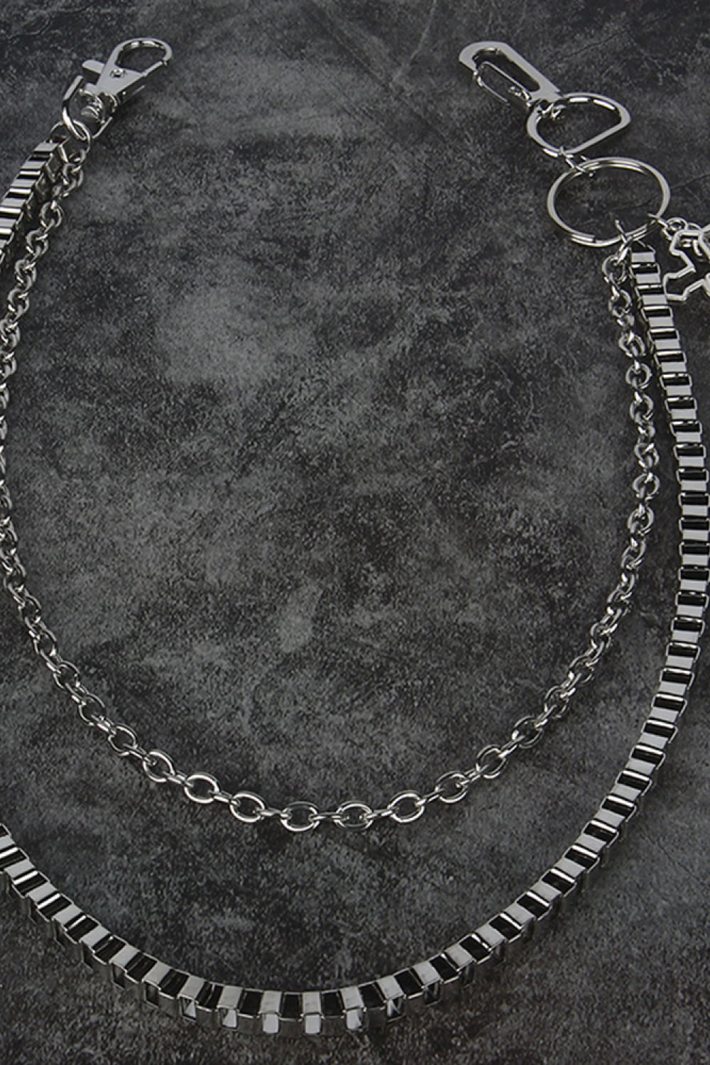 GorgeousNights Double-Layered Cross Waist Chain