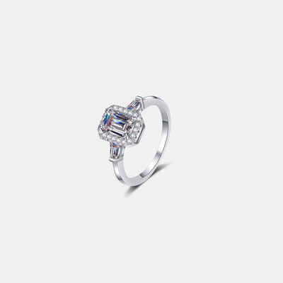 1 Carat Moissanite 925 Sterling Silver Ring 💜