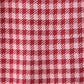Plaid Round Neck Sleeveless Knit Top