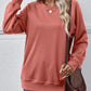 Round Neck Long Sleeve Sweatshirt
