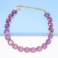 Zinc Alloy Resin Necklace
