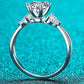 Come With Me 1 Carat Moissanite Ring