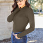 Basic Bae Full Size Mock Neck Long Sleeve Bodysuit