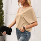 Single Shoulder Half Sleeve T-Shirt