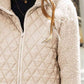 Full Size Zip-Up Raglan Sleeve Jacket