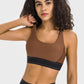 LB&M Style Contrast Sports Bra