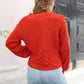 V-Neck Long Sleeve Sweater