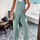 Pocketed Spaghetti Strap Overalls