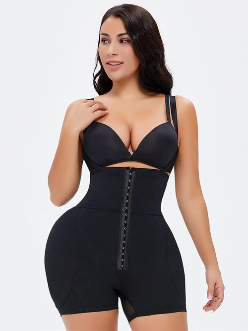 Full Size Hook-and-Eye Under-Bust Shaping Bodysuit Shapewear