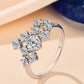 9.27 Carat Moissanite 925 Sterling Silver Ring