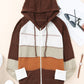 Full Size Zip-Up Raglan Sleeve Openwork Hooded Cardigan