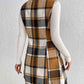 Savannah Mea Plaid Lapel Collar Vest