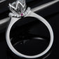 1 Carat Moissanite 925 Sterling Silver Ring  💜