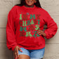 Simply Love Full Size IN MY CHRISTMAS ERA Long Sleeve Sweatshirt