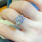 5 Carat Moissanite 925 Sterling Silver Ring