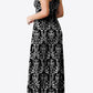 Full Size Empire Waist Sleeveless Dress with Pockets