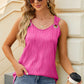 Round Neck Wide Strap Tank