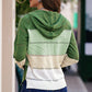 Full Size Zip-Up Raglan Sleeve Openwork Hooded Cardigan