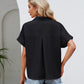 Short Sleeve Collared Neck Shirt
