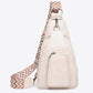 Take A Trip PU Leather Sling Bag