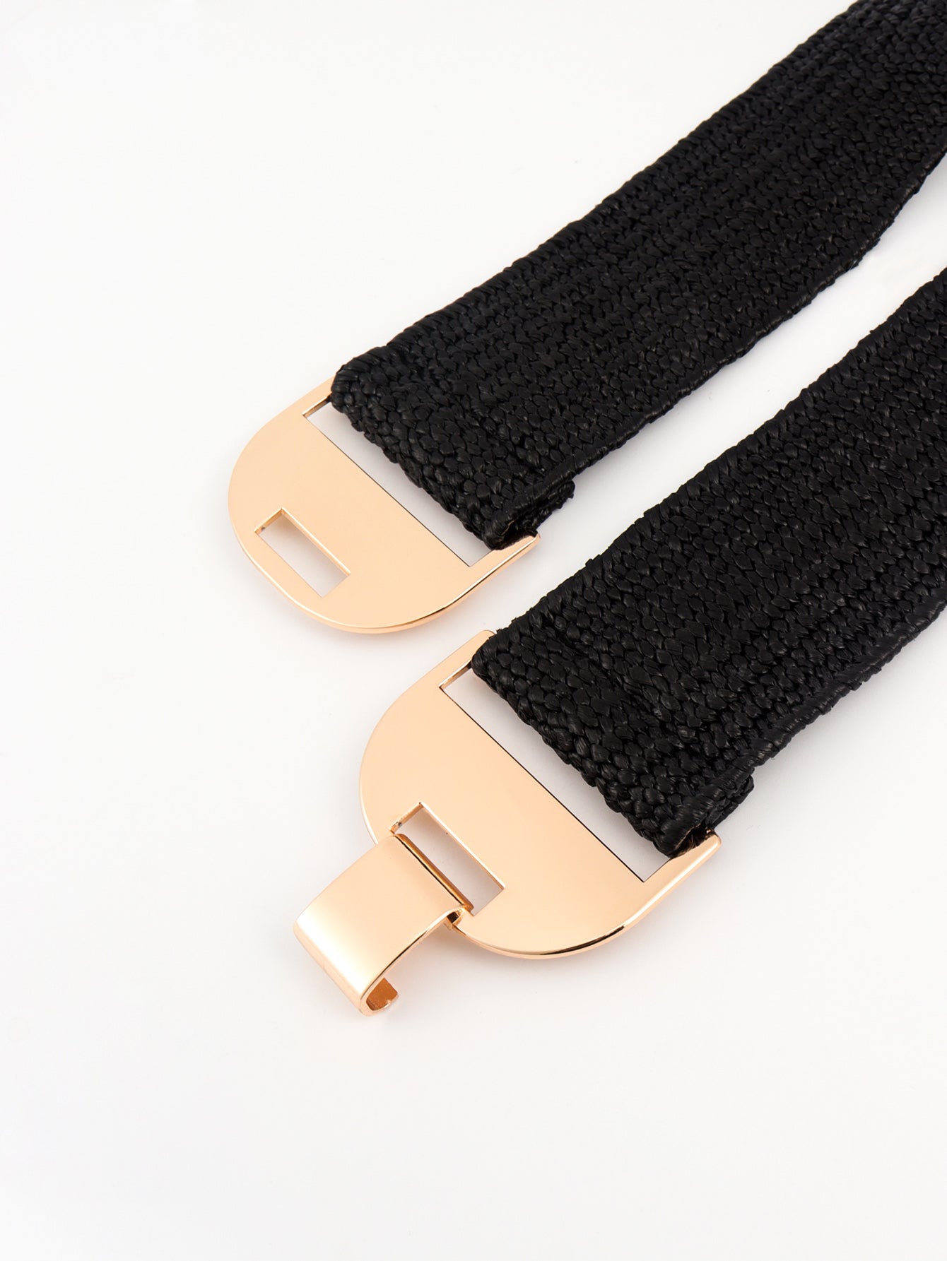 Women's Alloy Buckle Elastic Belt