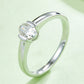 Moissanite 925 Sterling Silver Solitaire Ring