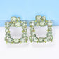 Geometrical Shape Zinc Alloy Dangle Earrings