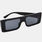 HANNAH MEA Polycarbonate Frame Rectangle Sunglasses