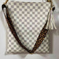 Adored PU Leather Shoulder Bag with Tassel