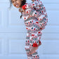 LITTLE KIDS UNISEX PJ Christmas Long Sleeve Jumpsuit SZ 3M-24M