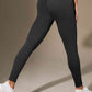 Charcoal Wide Waistband Sports Leggings