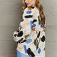 Hailey & Co Wishful Thinking Multi Colored Printed Blouse