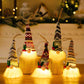 Assorted Christmas 2-Piece Light-Up Gnome Hanging Widgets Ornaments