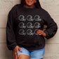 Simply Love Full Size Football Graphic Round Neck Sweatshirt