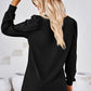 Square Neck Puff Sleeve T-Shirt