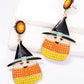 Witch's Hat Shape Synthetic Pearl Dangle Earrings