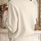 ZeldaMarie Round Neck Long Sleeve Cardigan