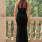 OhSoMaxi Black Lace Detail Sleeveless Maxi Dress