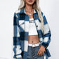 Plaid Button Up Flannel Shirt